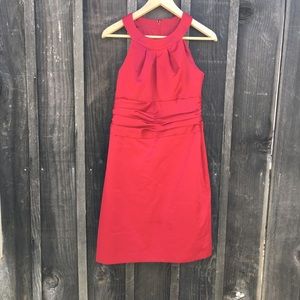 David’s Bridal Red Formal dress